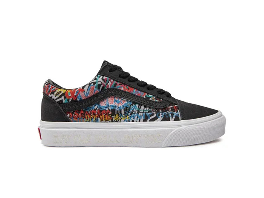 VANS OLD SKOOL BLACK MULTI