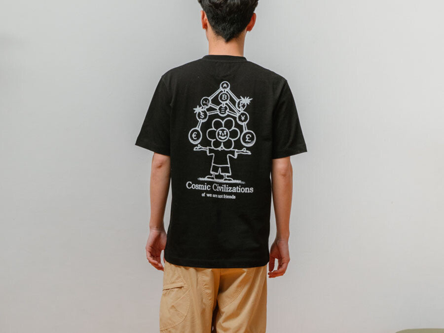 CAMISETA WANF COSMIC BLACK
