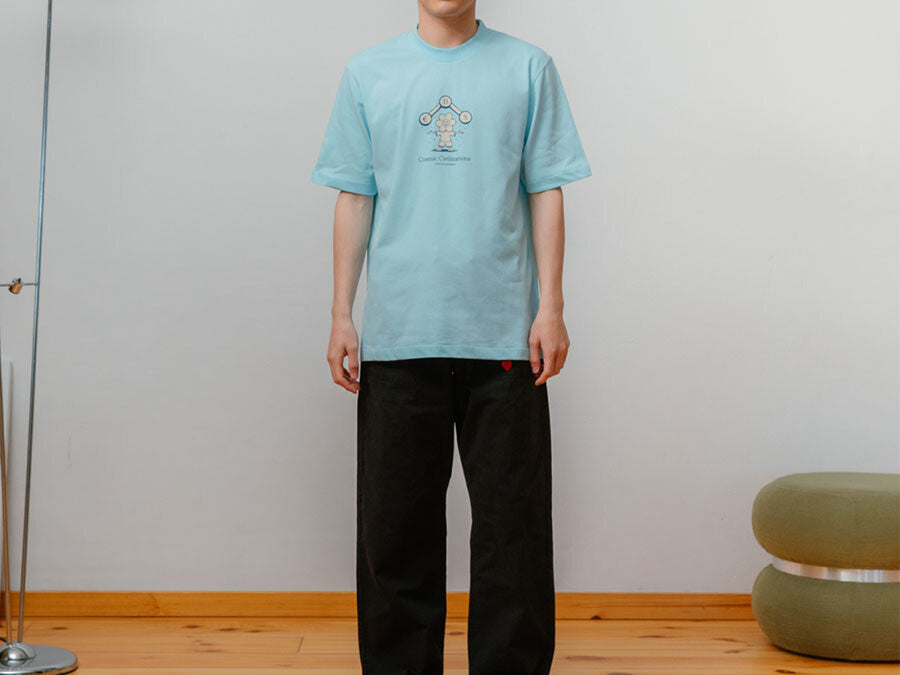 CAMISETA WANF COSMIC AQUAMARINE