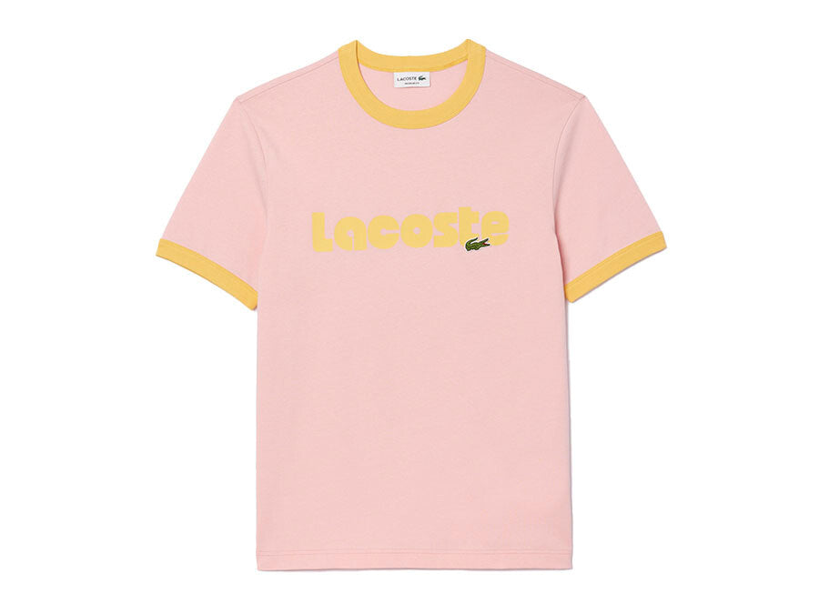 CAMISETA LACOSTE ROSA