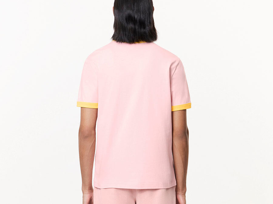 CAMISETA LACOSTE ROSA