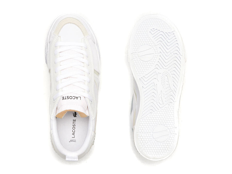LACOSTE L004 PLATFORM WHITE