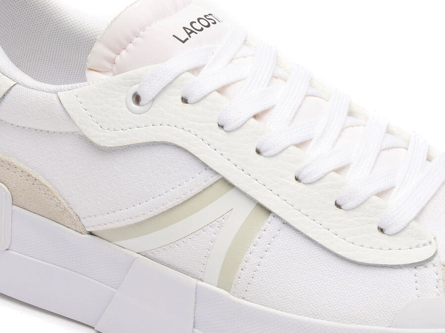 LACOSTE L004 PLATFORM WHITE