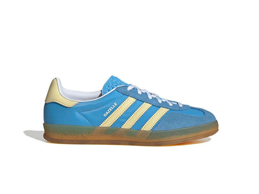 ADIDAS GAZELLE INDOOR W BLUE YELLOW