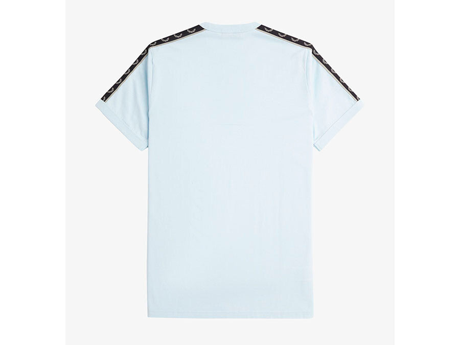 CAMISETA FRED PERRY CONTRAST TAPE RINGER WHITE