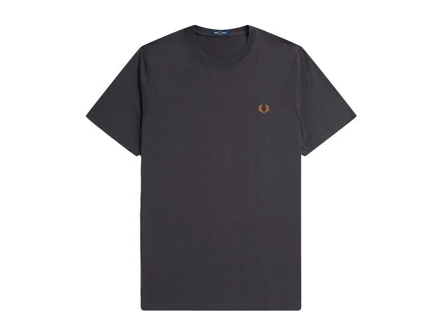 CAMISETA FRED PERRY CREW GREY CARBON