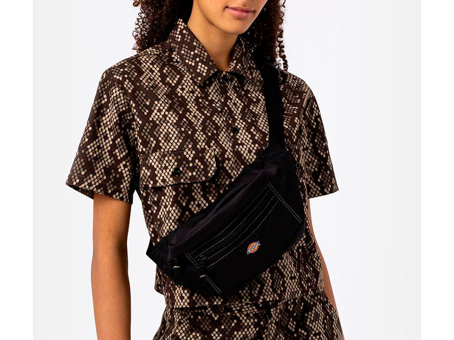 RINONERA DICKIES ASHVILLE POUCH BLACK NEGRA