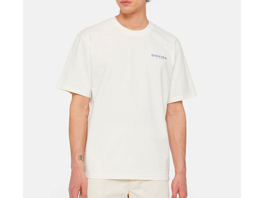 CAMISETA DICKIES WAKEFIELD TEE SS CLOUD BLANCA