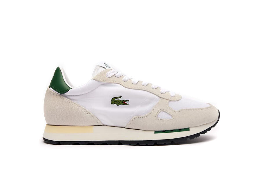LACOSTE PARTNER 70S TEXTILE SNEAKERS BLANCA VERDE