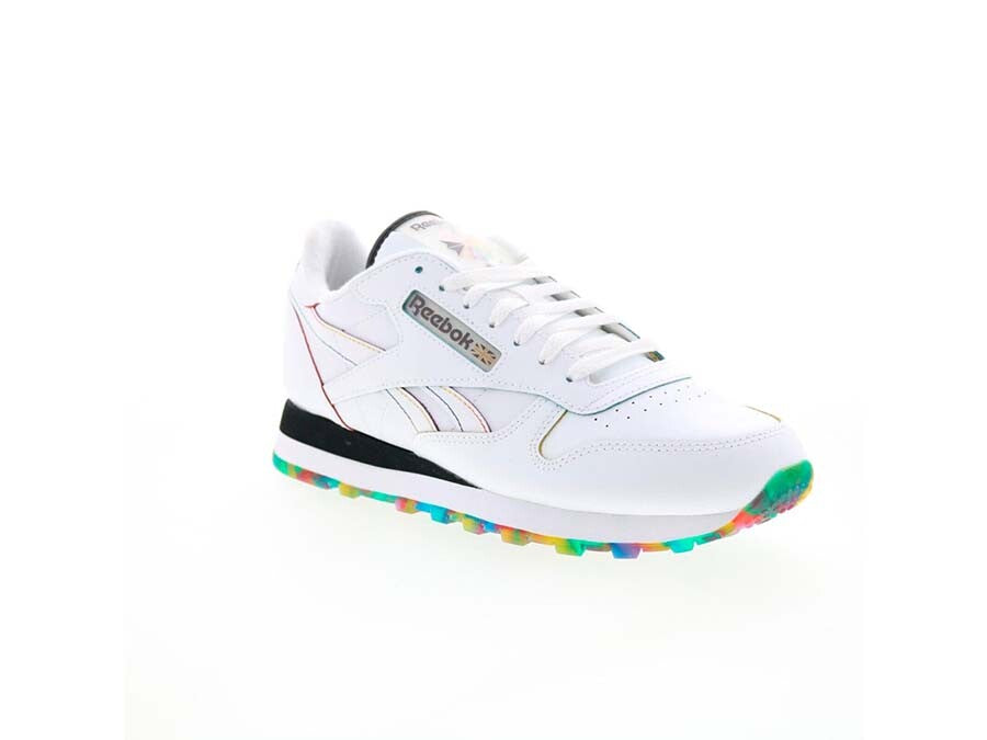 REEBOK CLASSIC LEATHER WHITE PRIDE