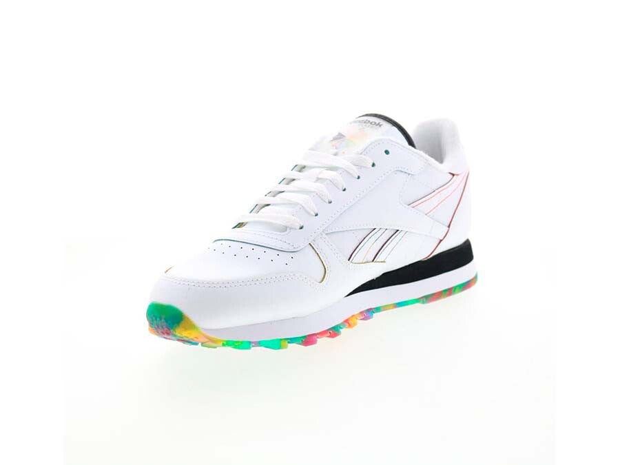 REEBOK CLASSIC LEATHER WHITE PRIDE