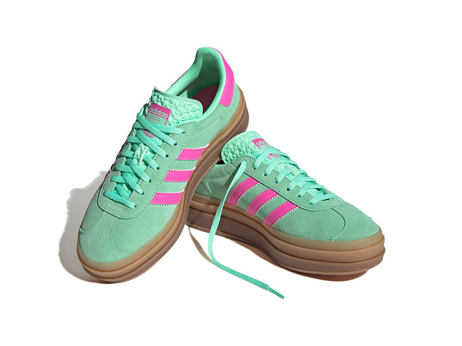 ADIDAS GAZELLE BOLD W VERDE ROSA