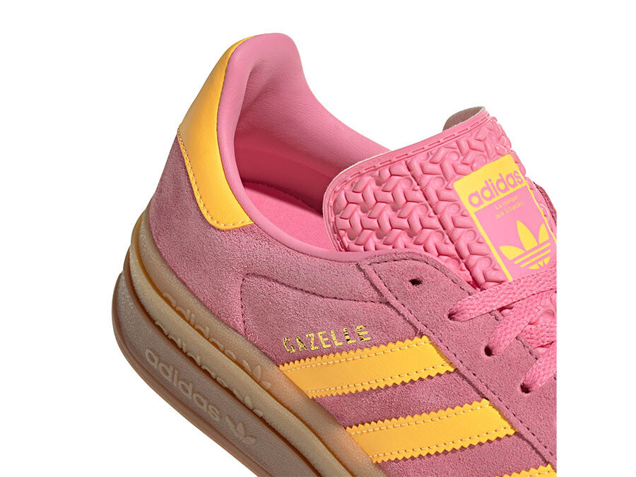 ADIDAS GAZELLE BOLD W ROSA AMARILLO