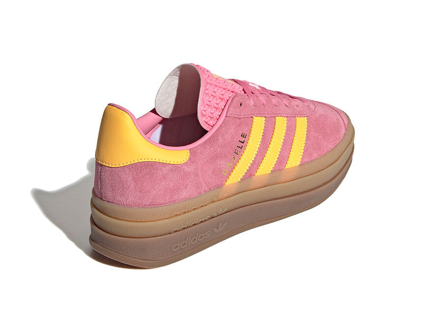ADIDAS GAZELLE BOLD W ROSA AMARILLO