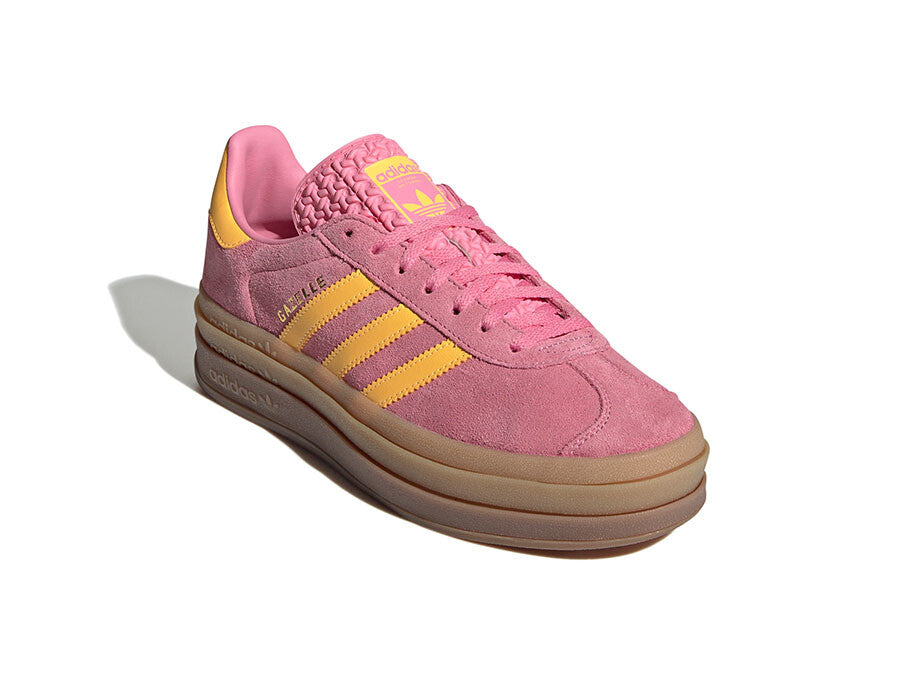 ADIDAS GAZELLE BOLD W ROSA AMARILLO