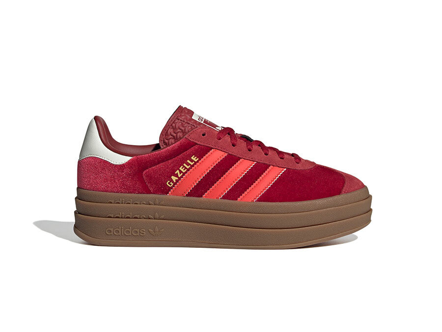 ADIDAS GAZELLE BOLD W BURDEOS ROJO