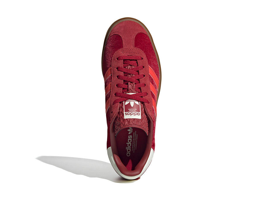 ADIDAS GAZELLE BOLD W BURDEOS ROJO