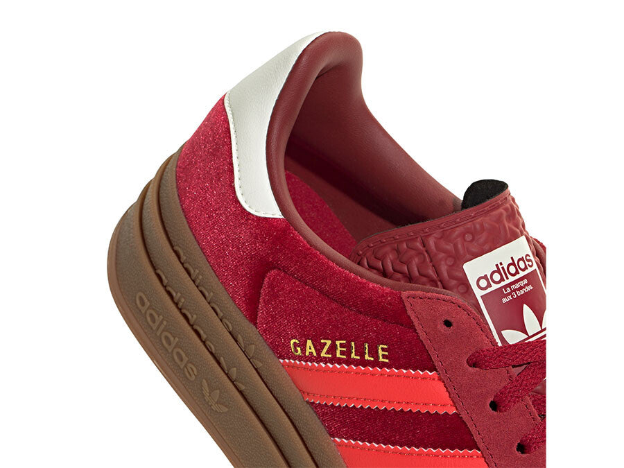 ADIDAS GAZELLE BOLD W BURDEOS ROJO