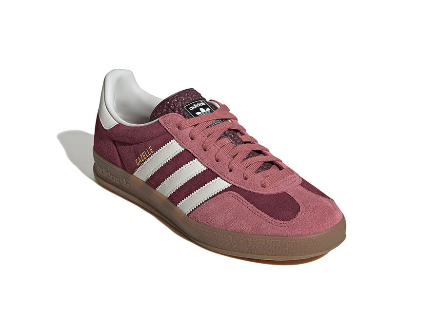 ADIDAS GAZELLE INDOOR GRANATE ROSAS