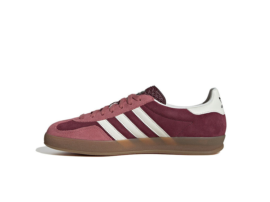 ADIDAS GAZELLE INDOOR GRANATE ROSAS