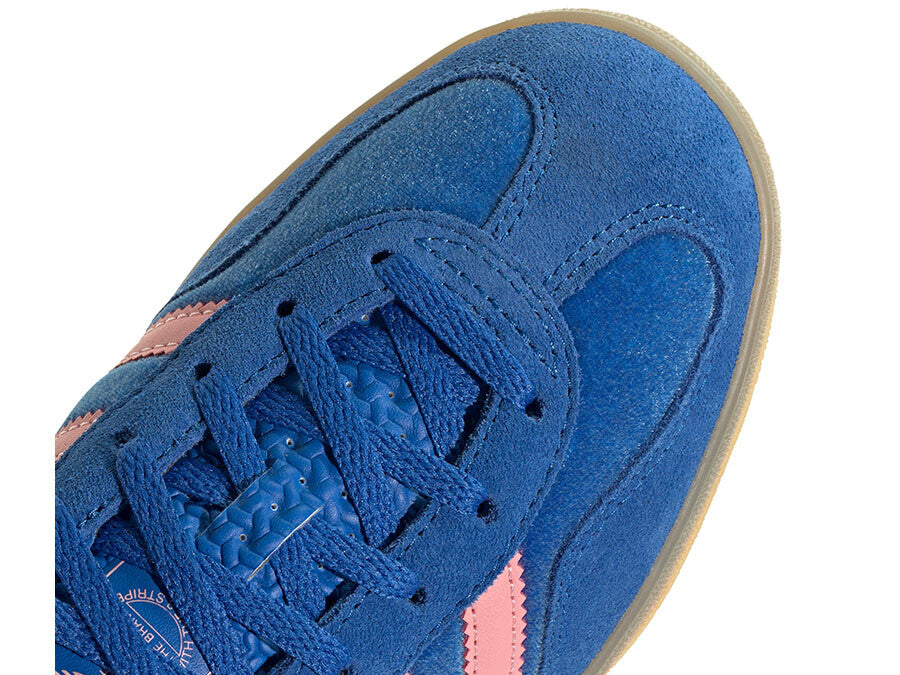 ADIDAS GAZELLE INDOOR W AZUL ROSA