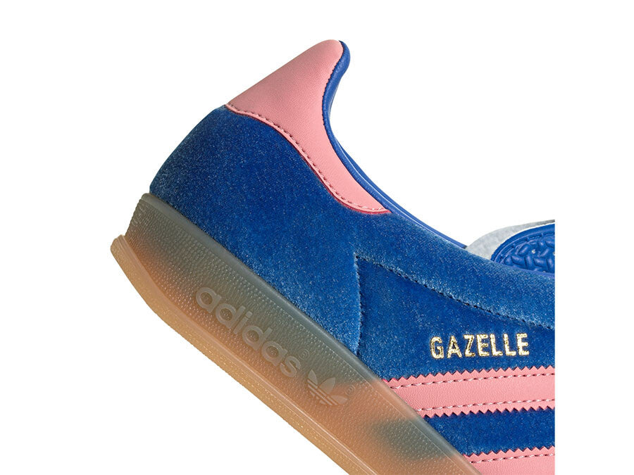 ADIDAS GAZELLE INDOOR W AZUL ROSA