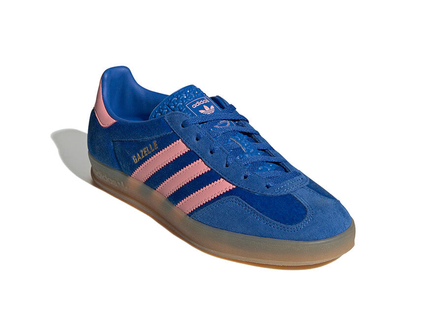 ADIDAS GAZELLE INDOOR W AZUL ROSA