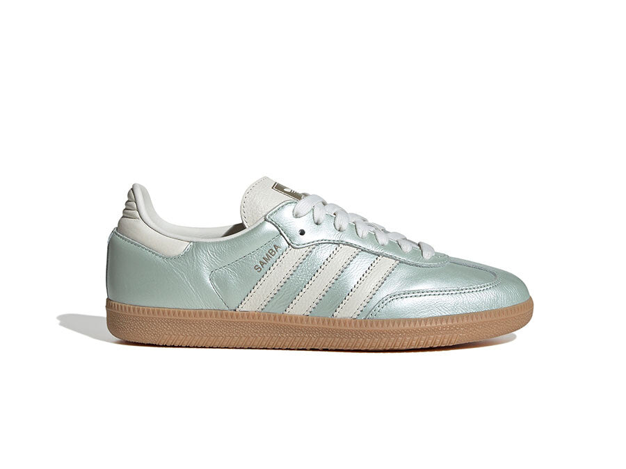 ADIDAS SAMBA OG W VERDE METALICO