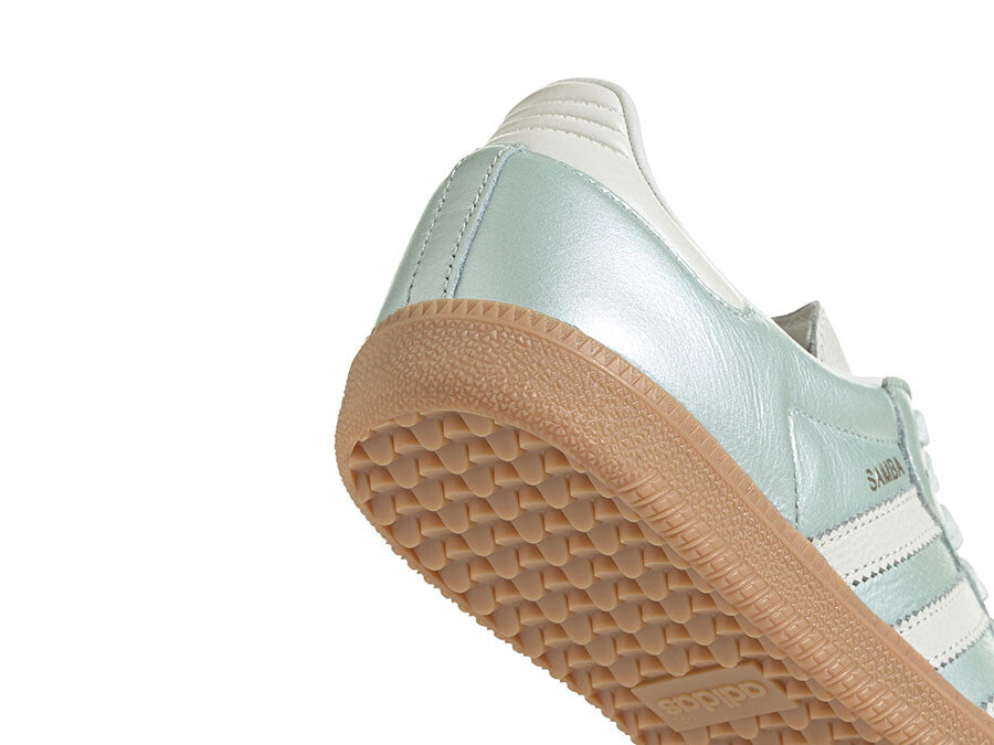 ADIDAS SAMBA OG W VERDE METALICO