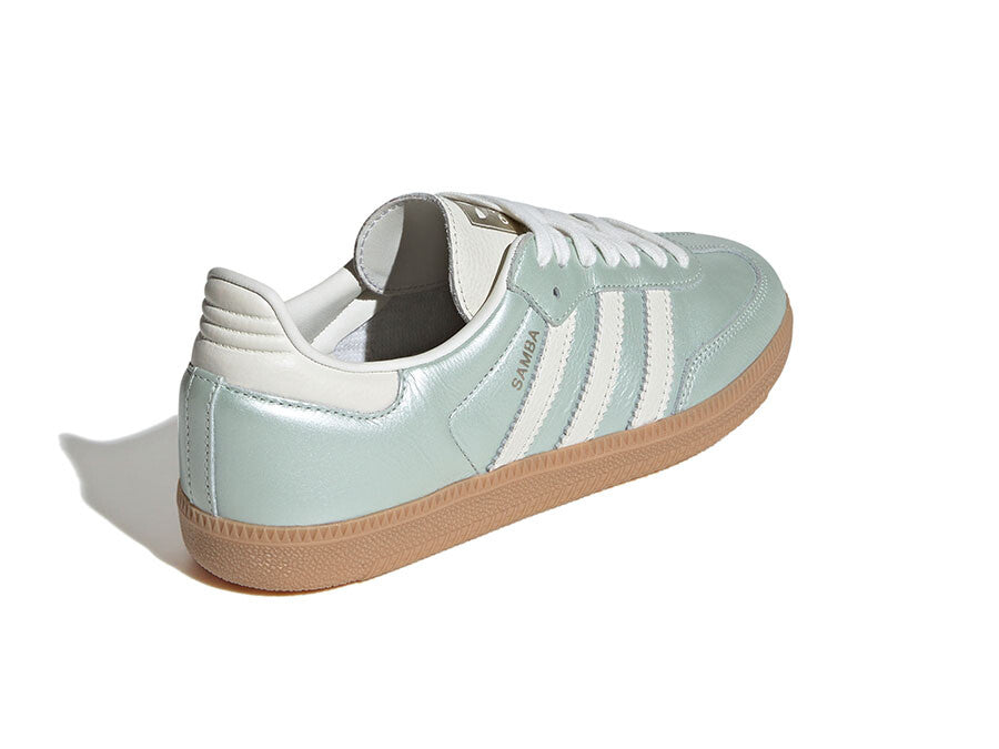 ADIDAS SAMBA OG W VERDE METALICO