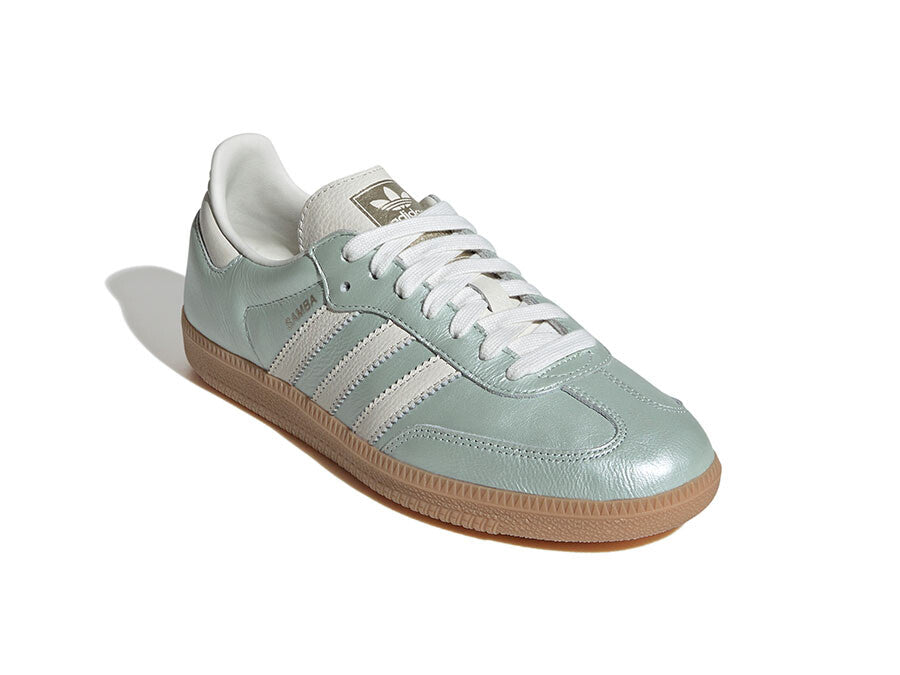 ADIDAS SAMBA OG W VERDE METALICO