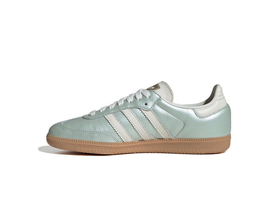 ADIDAS SAMBA OG W VERDE METALICO