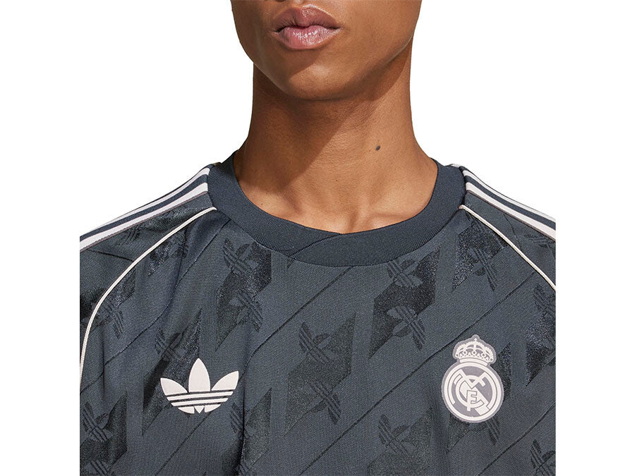 CAMISETA ADIDAS REAL MADRID GRIS OSCURO