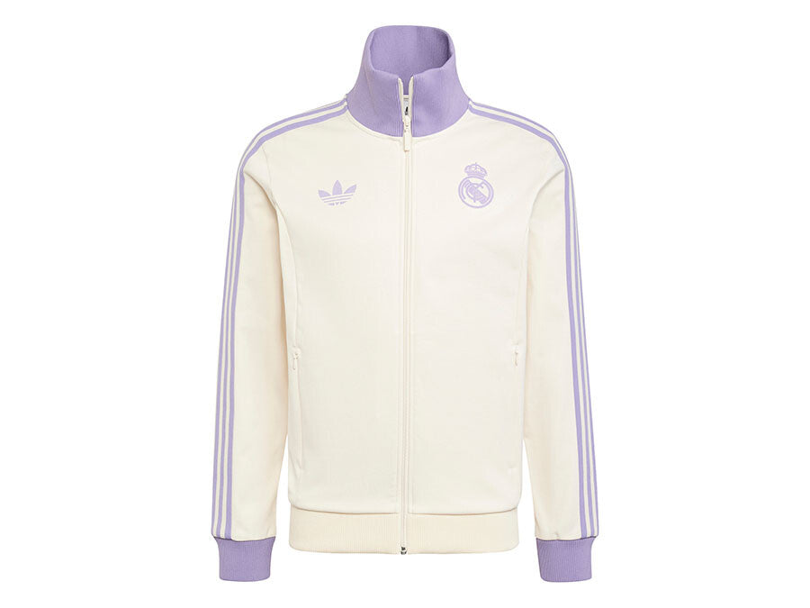 CHAQUETA ADIDAS REAL MADRID OG BLANCA MORADA