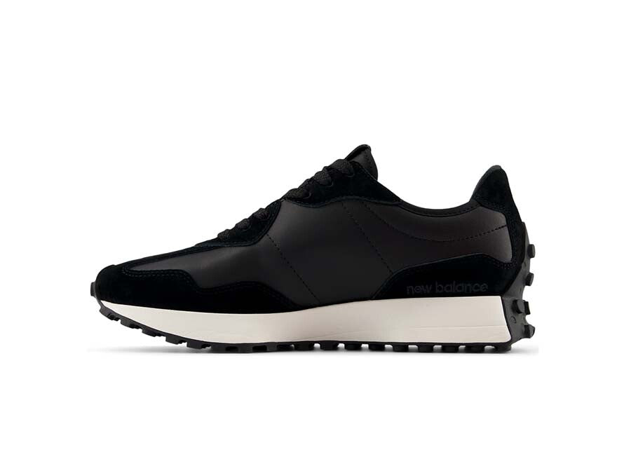 NEW BALANCE 327 LEATHER NEGRA