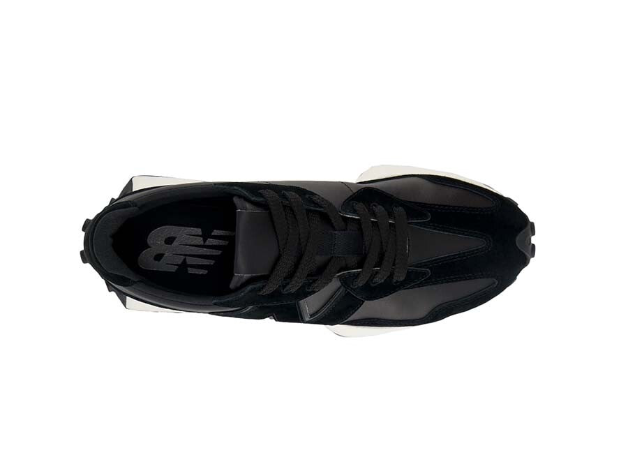NEW BALANCE 327 LEATHER NEGRA