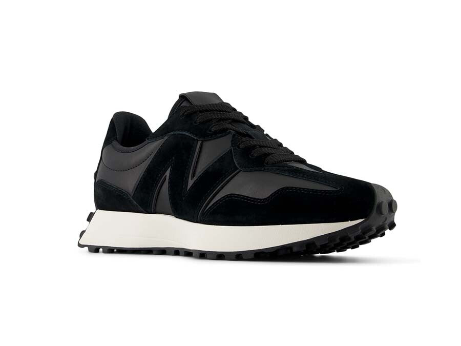 NEW BALANCE 327 LEATHER NEGRA