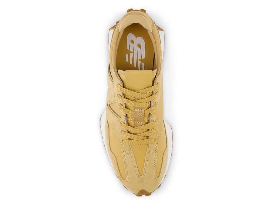 NEW BALANCE 327 LEATHER CAMEL