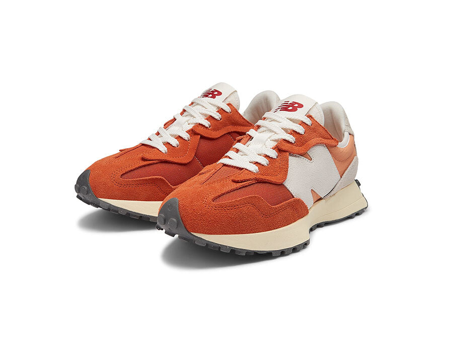 NEW BALANCE 327 NARANJA BLANCO