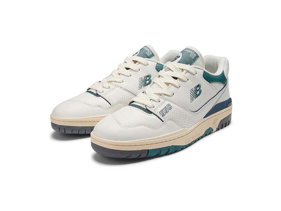 NEW BALANCE 550 RETRO TENIS BLANCO VERDE