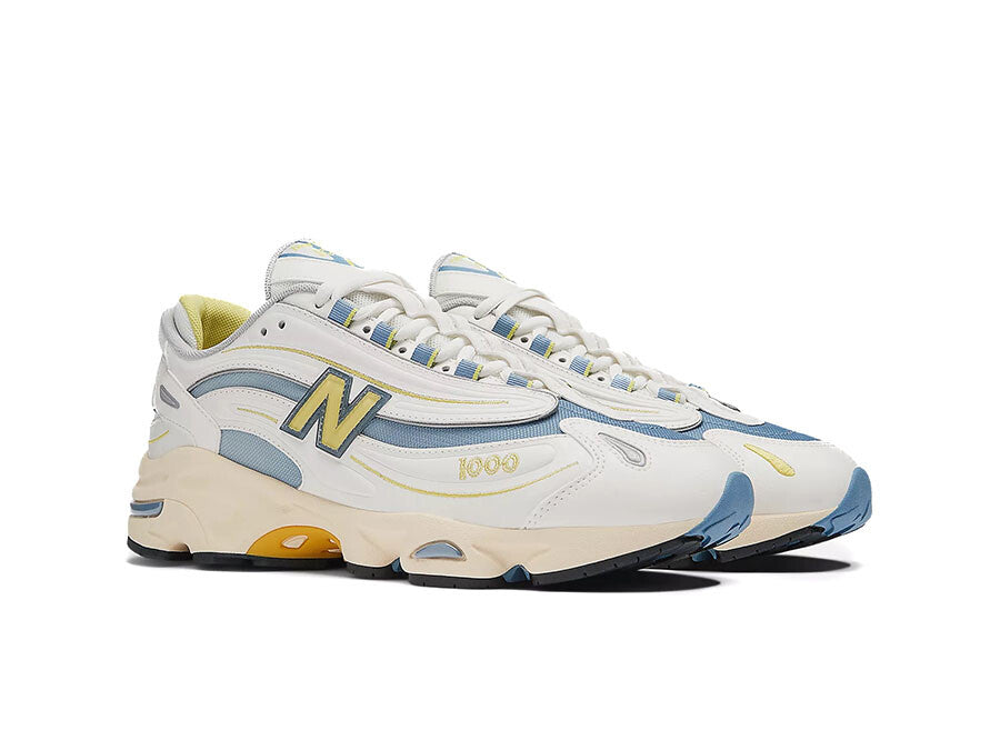 NEW BALANCE 1000 BLANCO VINTAGE AZUL