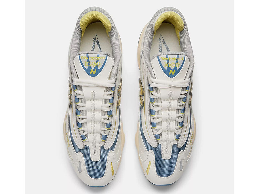 NEW BALANCE 1000 BLANCO VINTAGE AZUL