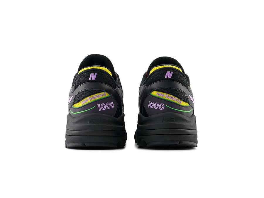 NEW BALANCE 1000 NEGRO MULTICOLOR