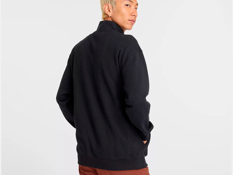 SUDADERA NEW BALANCE ATHLETICS FLEECE ZIP BK