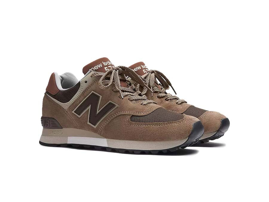 NEW BALANCE MADE IN UK 576 - LUX LEATHER SEPIA TIN