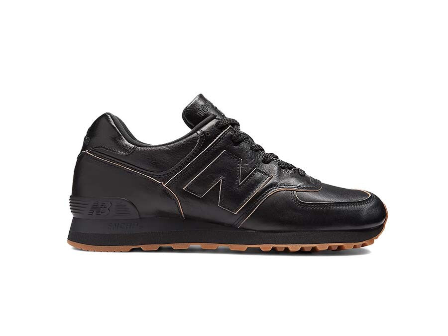 NEW BALANCE MADE IN UK 576 - LUX LEATHER BLACK