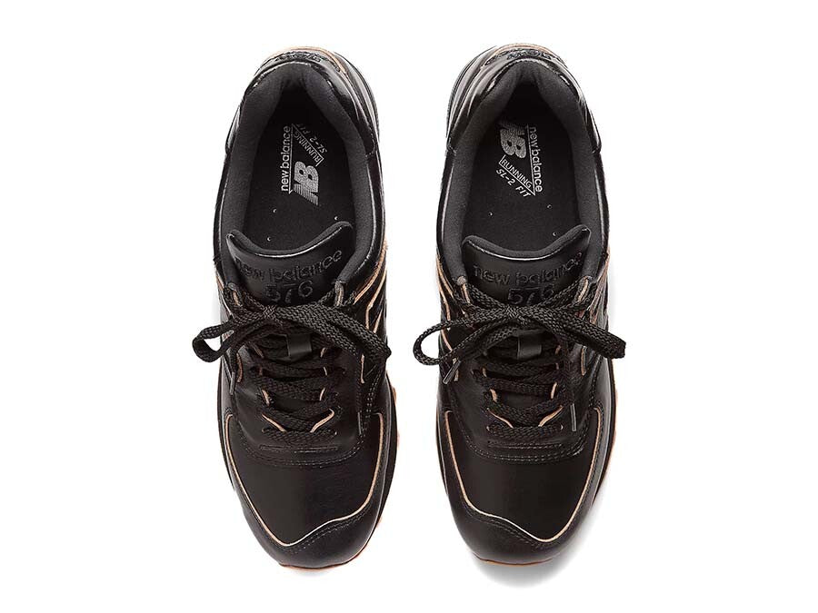NEW BALANCE MADE IN UK 576 - LUX LEATHER BLACK