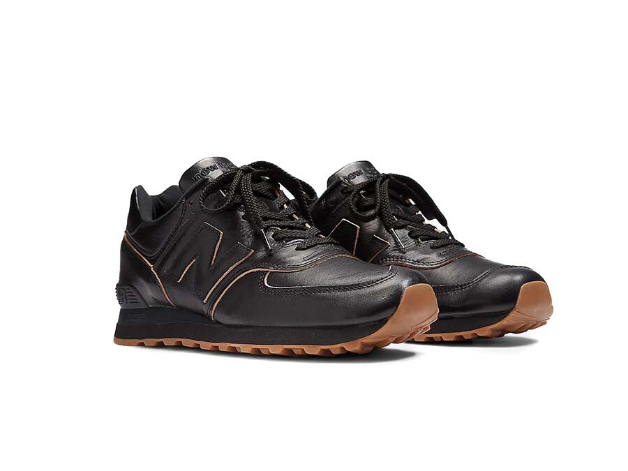 NEW BALANCE MADE IN UK 576 - LUX LEATHER BLACK