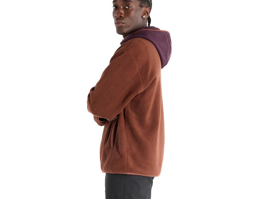 SUDADERA NEW BALANCE POLAR FLEECE HOODED JACKET RO
