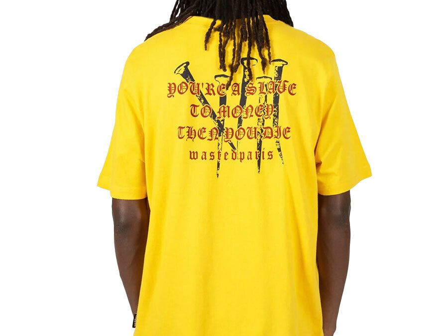 WASTED CAMISETA STAKE  GOLDEN YELLOW